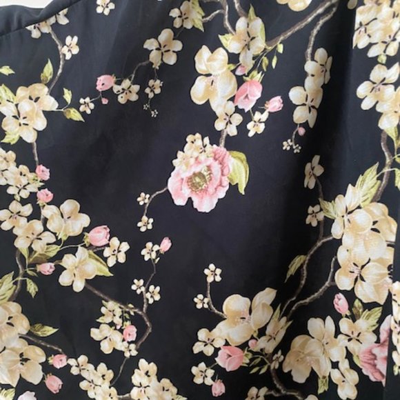 Torrid Floral Kimono Zipper Jkt - Picture 5 of 5